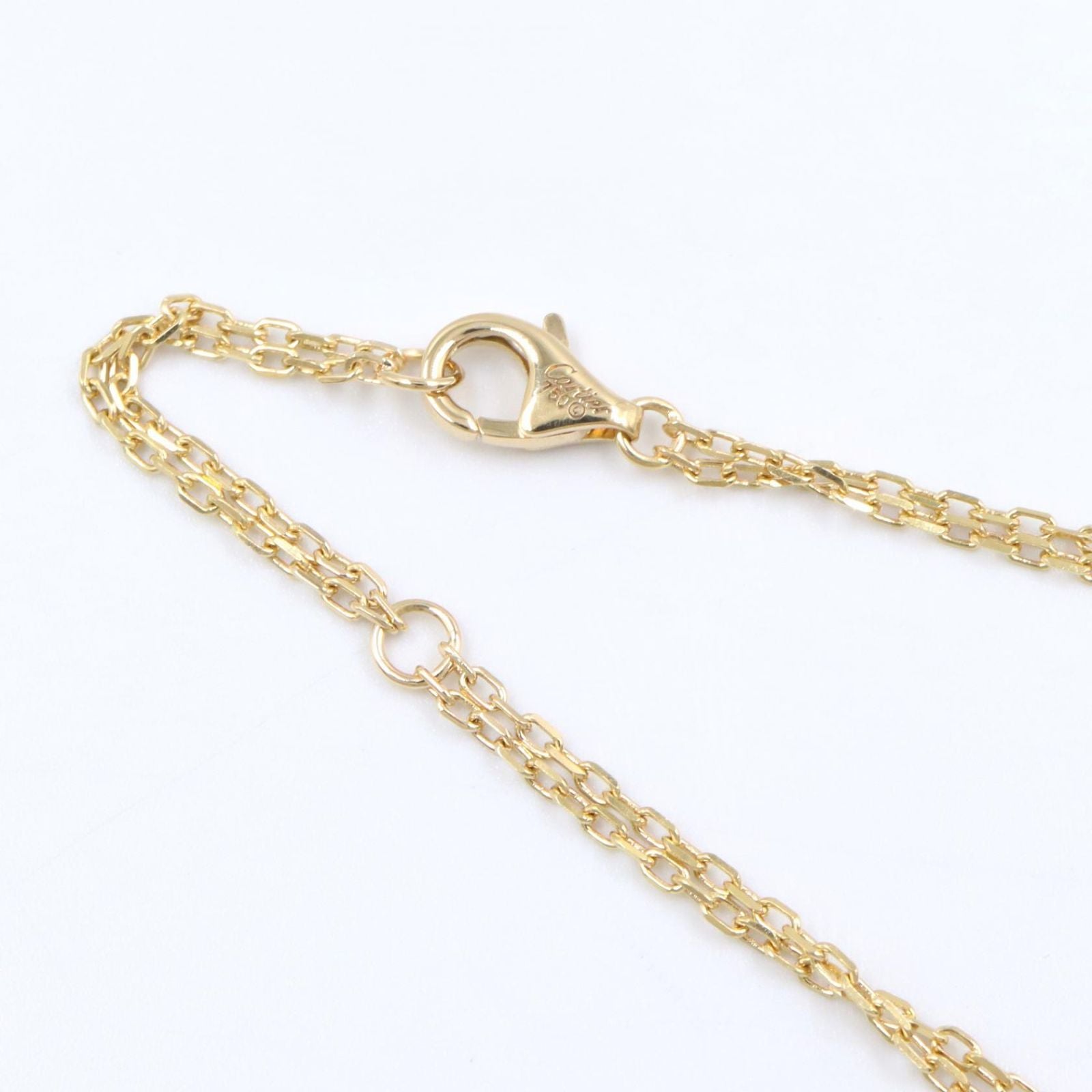Cartier Necklace 2Pd B7219500 37.5-40.5 K18