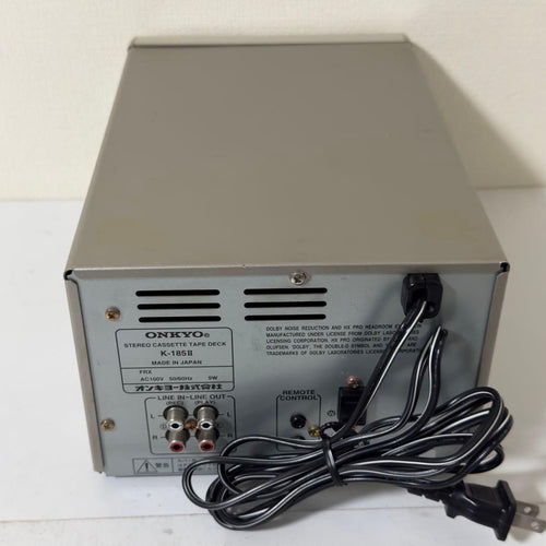 Onkyo Cd, Md Cassette Decks K-185X