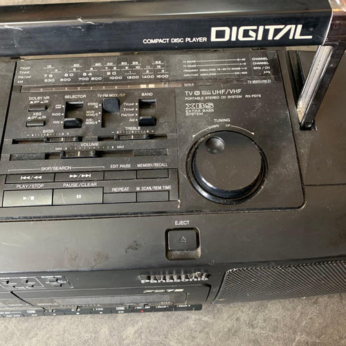 Panasonic Cd, Md Cassette Decks Fd75