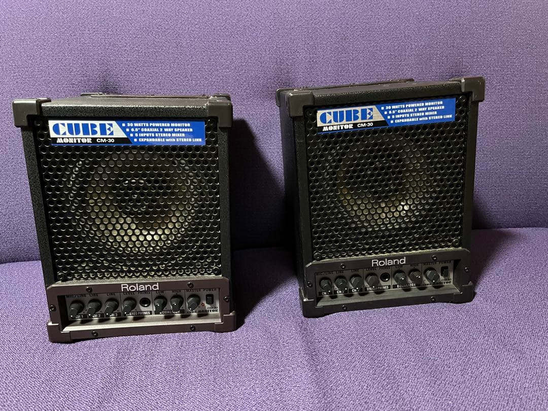 Guitar Amplifier Roland Cube Cm-30 2