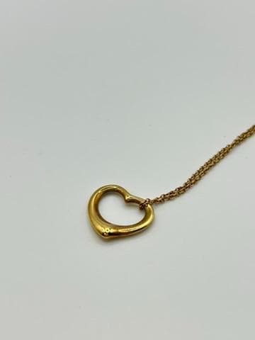 Tiffany Necklaces K18Yg 3.5G