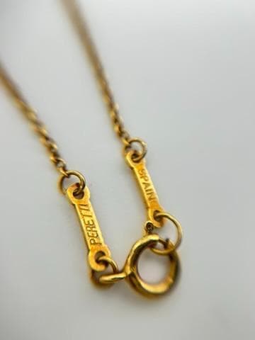 Tiffany Necklaces K18Yg 3.5G