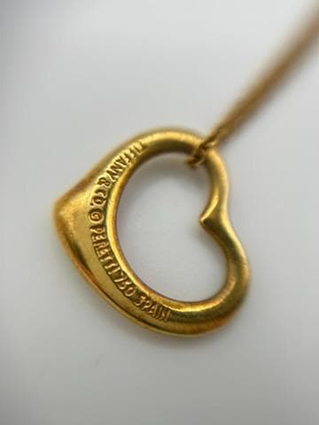 Tiffany Necklaces K18Yg 3.5G