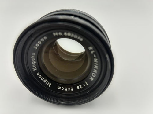 Lens (Single Focus) El-Nikkor F/2.8