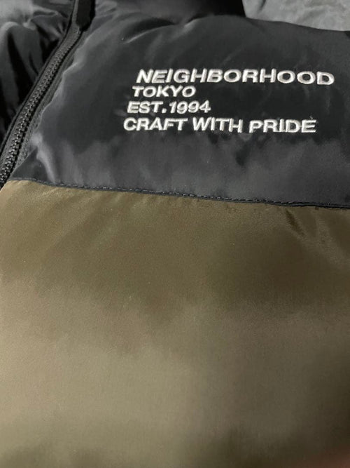 Neighborhood Down Quilted Vests Classic Olive Drab