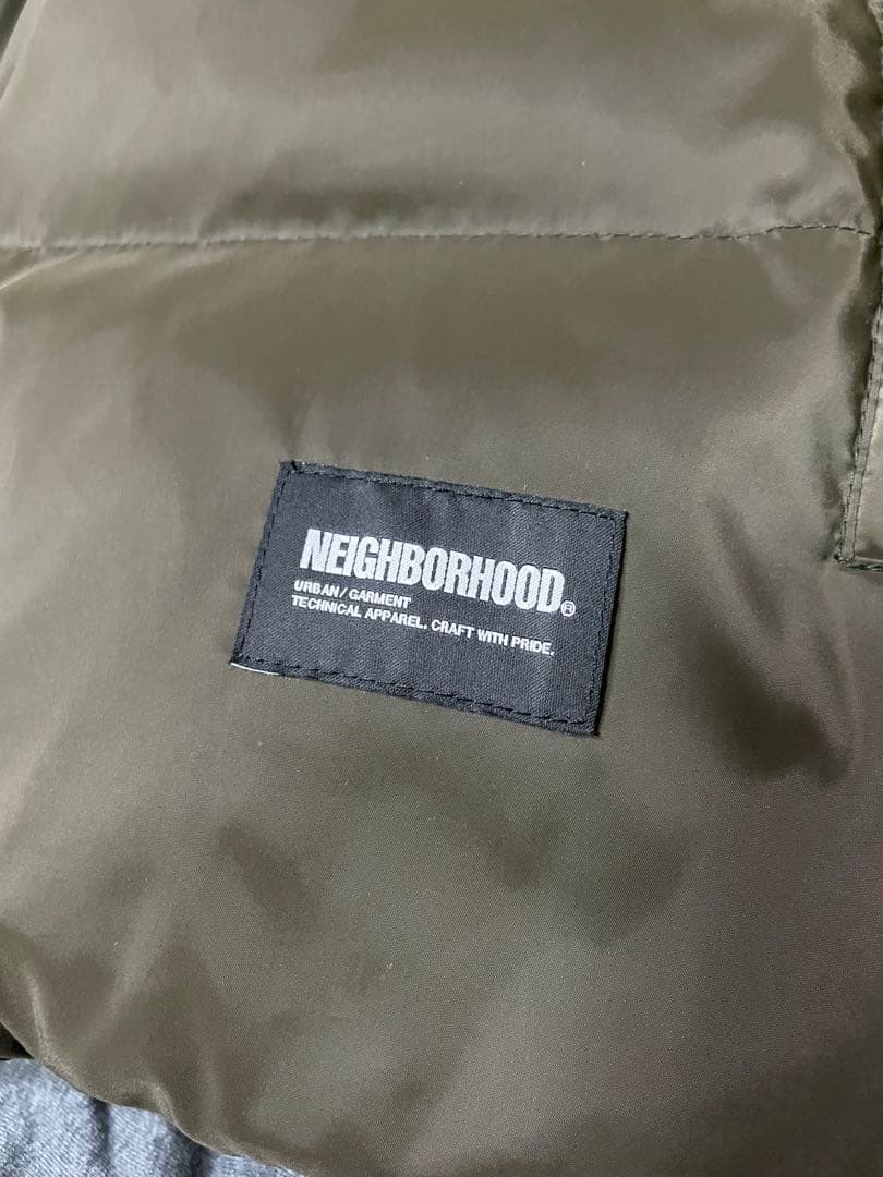 Neighborhood Down Quilted Vests Classic Olive Drab