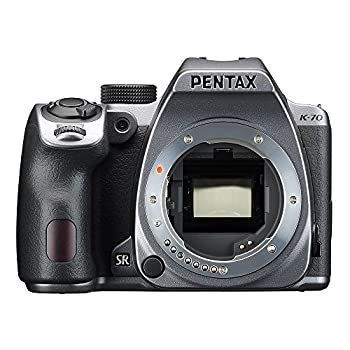 Digital Slr )Pentax K-70 -10 Body Silky Silver 16983