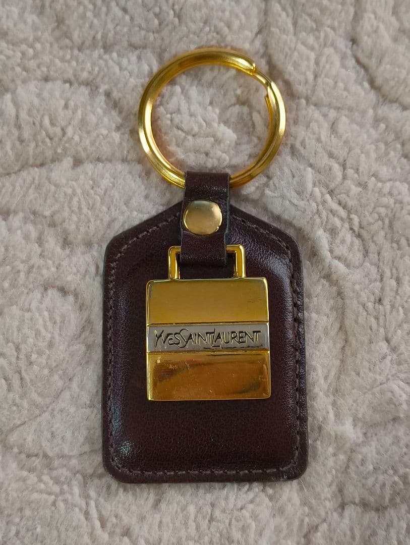 Yves Saint Laurent Keychain Key Ring Ysl