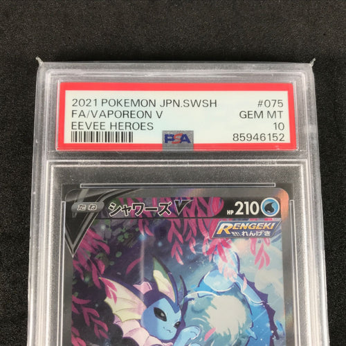 Pokemon Card Game 075/069/S6A/B V Sr Psa10