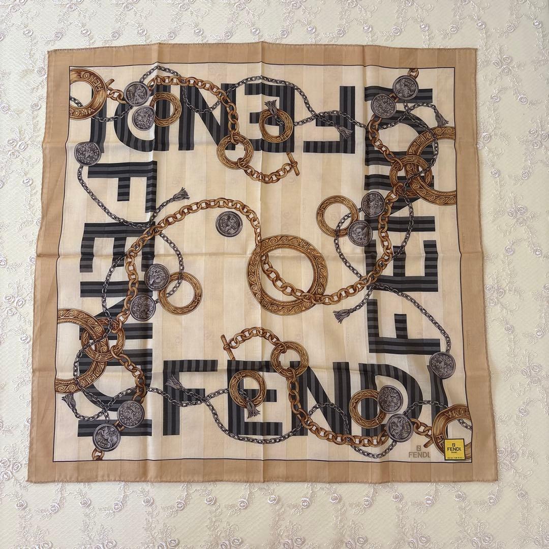 Fendi Bandanas Thin Scarves 56