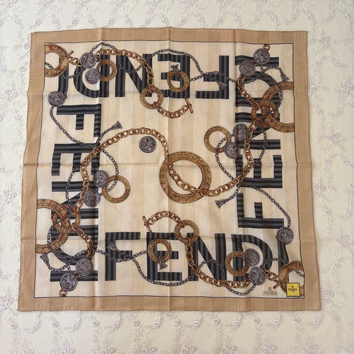 Fendi Bandanas Thin Scarves 56