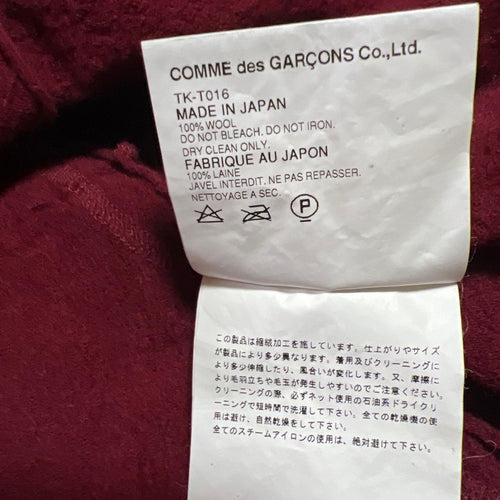 Comme Des Garcons Tank Tops 03Aw Archive"Tricot Gar Ons"