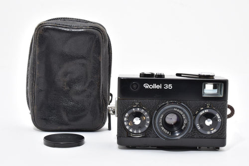 Rollei Compact Camera (Film) 35 Carl Zeiss Tessar F3.5 Singapore #A0756