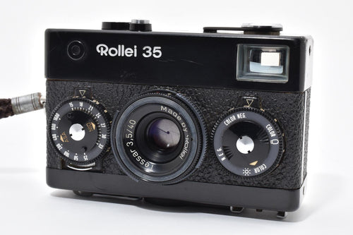 Rollei Compact Camera (Film) 35 Carl Zeiss Tessar F3.5 Singapore #A0756