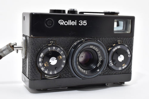 Rollei Compact Camera (Film) 35 Carl Zeiss Tessar F3.5 Singapore #A0756