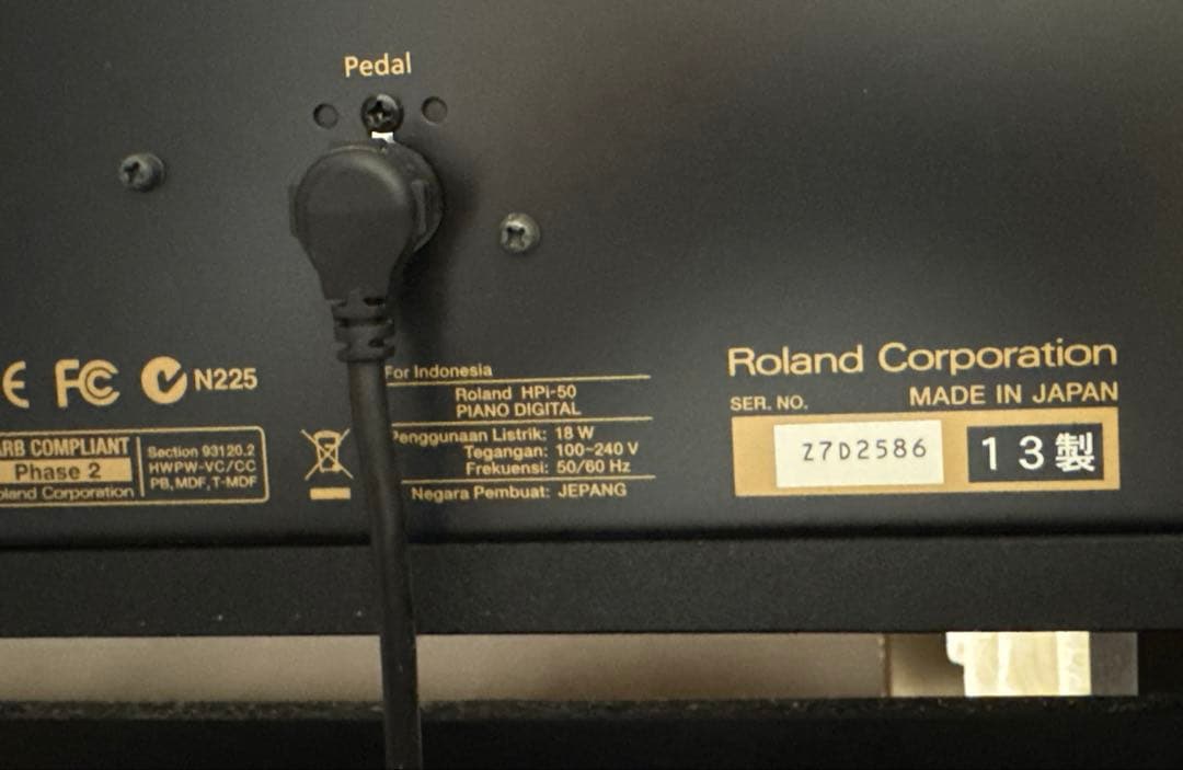 Roland Keyboard Electronic Piano Hpi-50