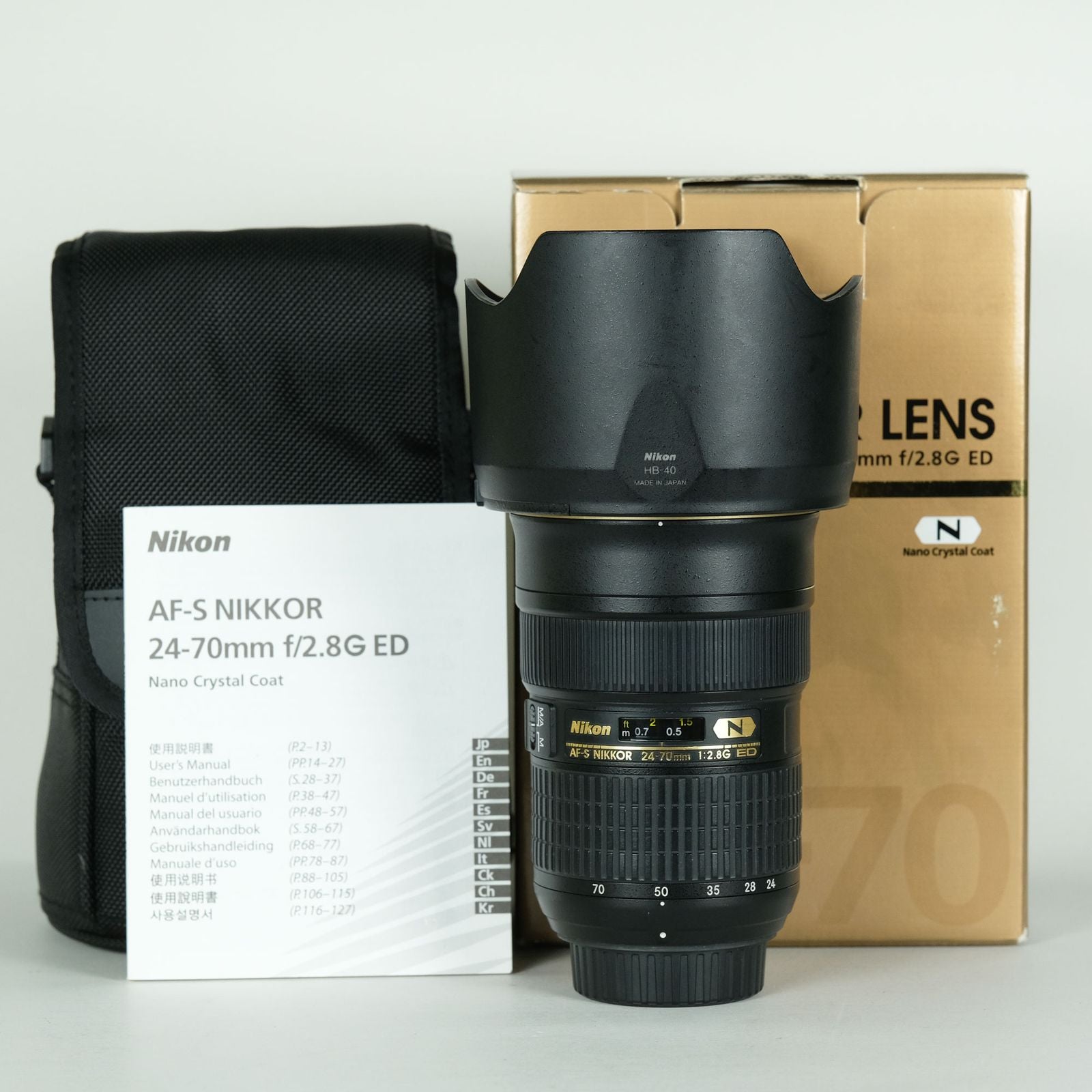 Nikon Lens (Zoom) Af-S Nikkor 24-70Mm F/2.8G Ed F
