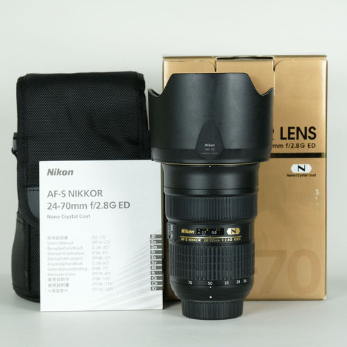 Nikon Lens (Zoom) Af-S Nikkor 24-70Mm F/2.8G Ed F