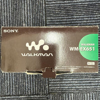 Sony Cassette Players Wm-Ex651