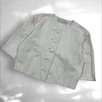 Christian Dior Collarless Jackets M C4