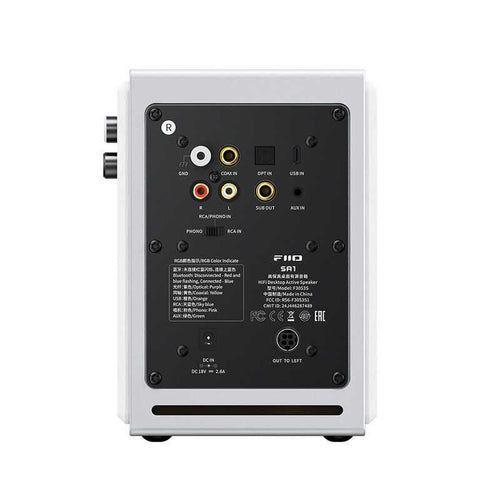 Fiio Speaker Sa1 2 White Fio-Sa1-W