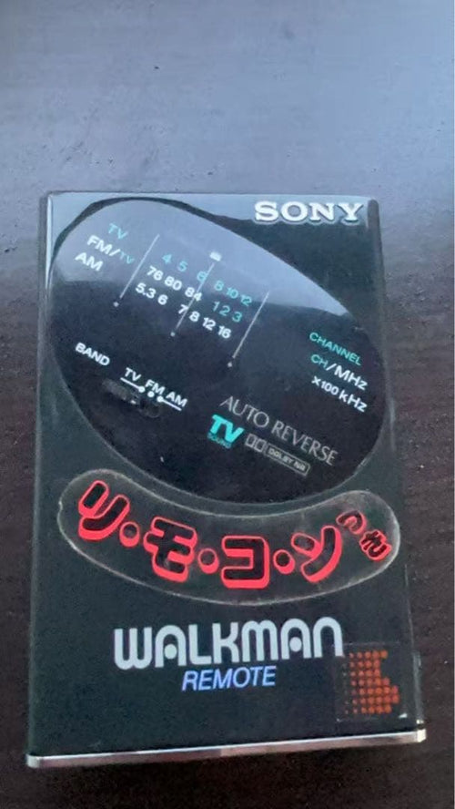 Sony Cassette Player Walkman Wm-F109