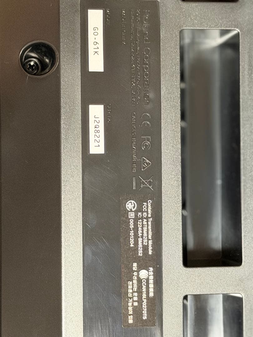 Roland Keyboards Digital Pianos Go-61K