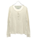 Visvim 7 Minutes, Long -Sleeved Cut -And -Sew Plain Vintage Henley L/S T