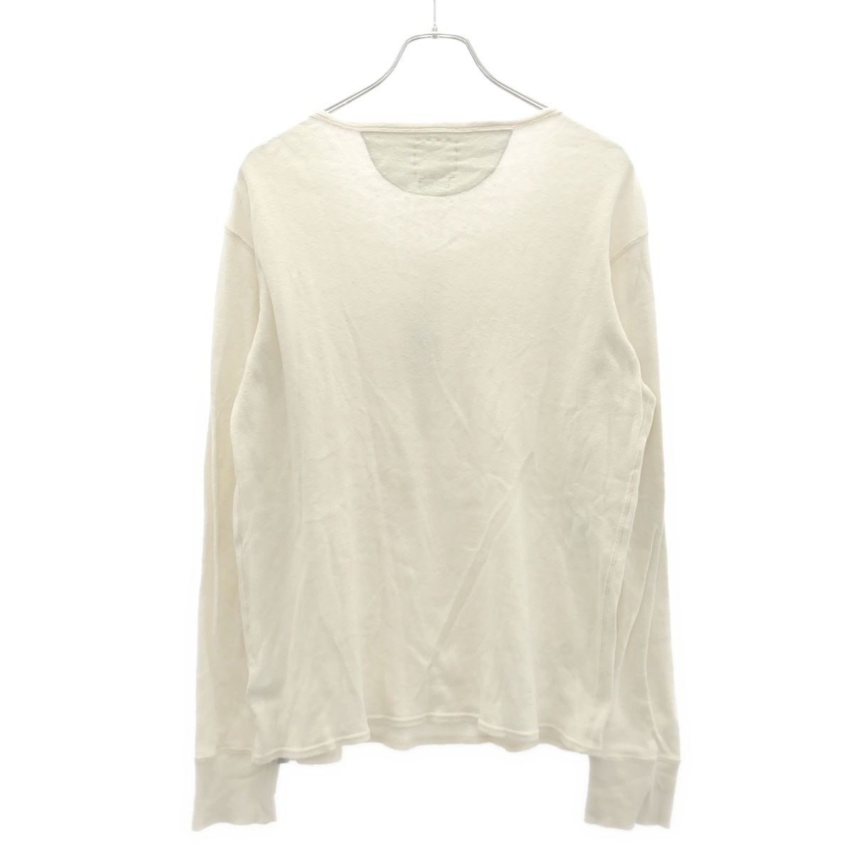 Visvim 7 Minutes, Long -Sleeved Cut -And -Sew Plain Vintage Henley L/S T