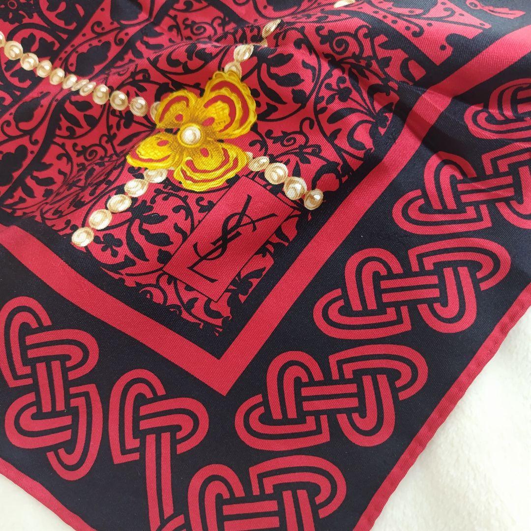 Yves Saint Laurent Bandanas Thin Scarves Ysl
