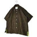 Undercover Others 01Ss Mesh Cut-Out Pile Fabric Oversized S/S Shirt Z233 M