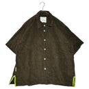 Undercover Others 01Ss Mesh Cut-Out Pile Fabric Oversized S/S Shirt Z233 M