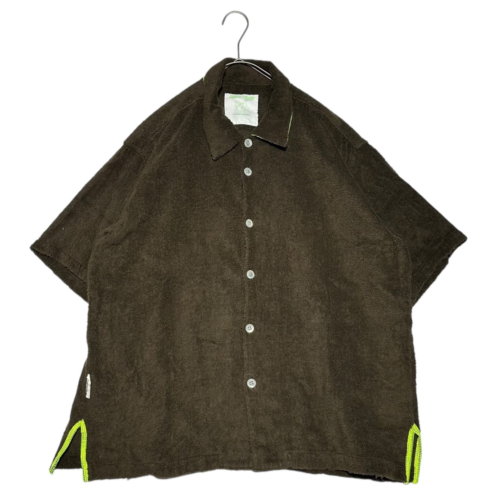 Undercover Others 01Ss Mesh Cut-Out Pile Fabric Oversized S/S Shirt Z233 M