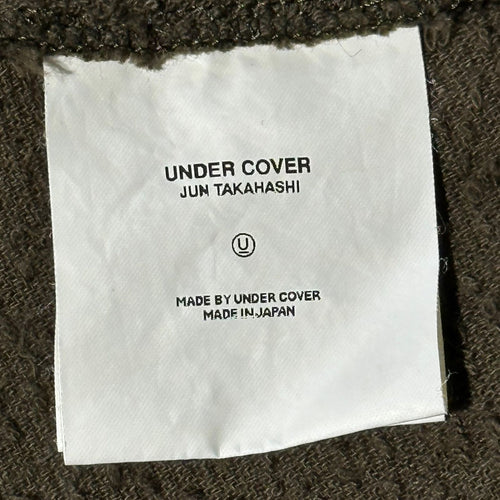 Undercover Others 01Ss Mesh Cut-Out Pile Fabric Oversized S/S Shirt Z233 M
