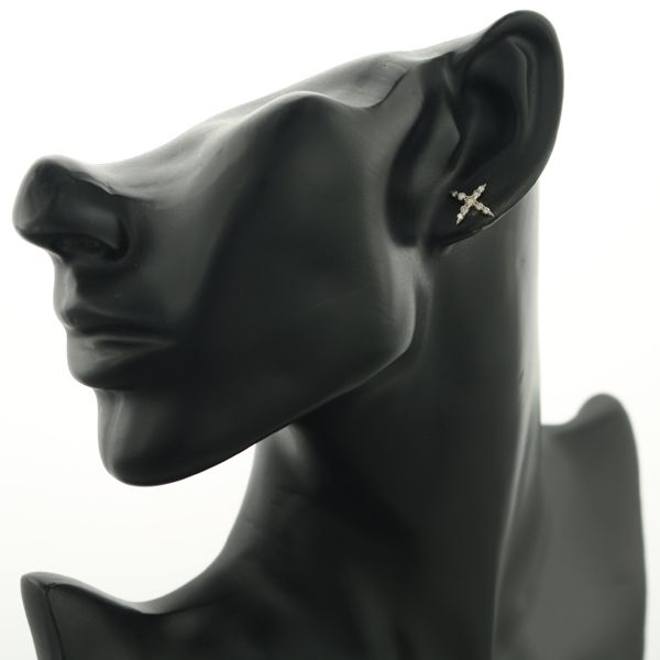 Cartier Earrings (For Both Ears) K18Wg #194520