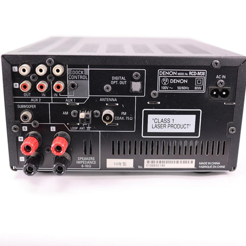 Denon Radio Component Rcd-M38 Cd Mp3
