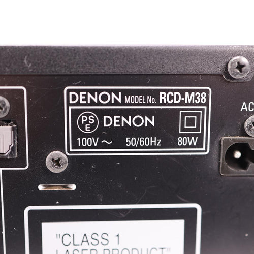 Denon Radio Component Rcd-M38 Cd Mp3