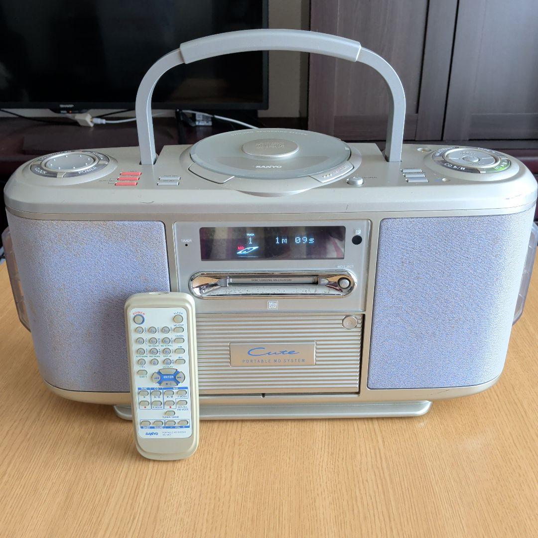 Sanyo Cd Md Cassette Deck
