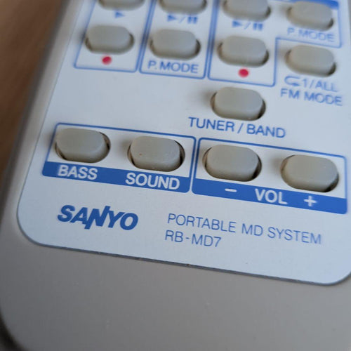 Sanyo Cd Md Cassette Deck