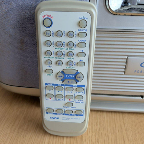 Sanyo Cd Md Cassette Deck