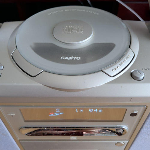 Sanyo Cd Md Cassette Deck