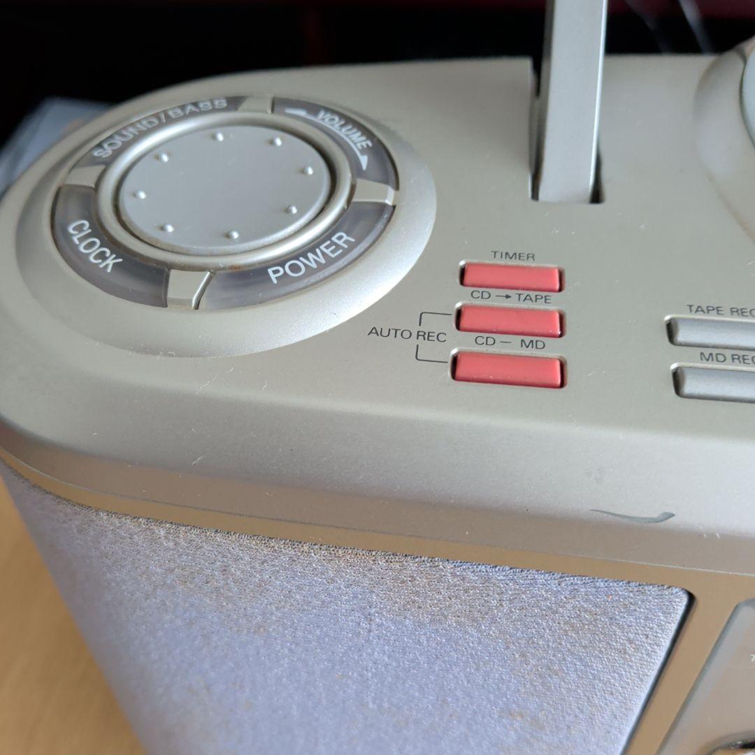 Sanyo Cd Md Cassette Deck