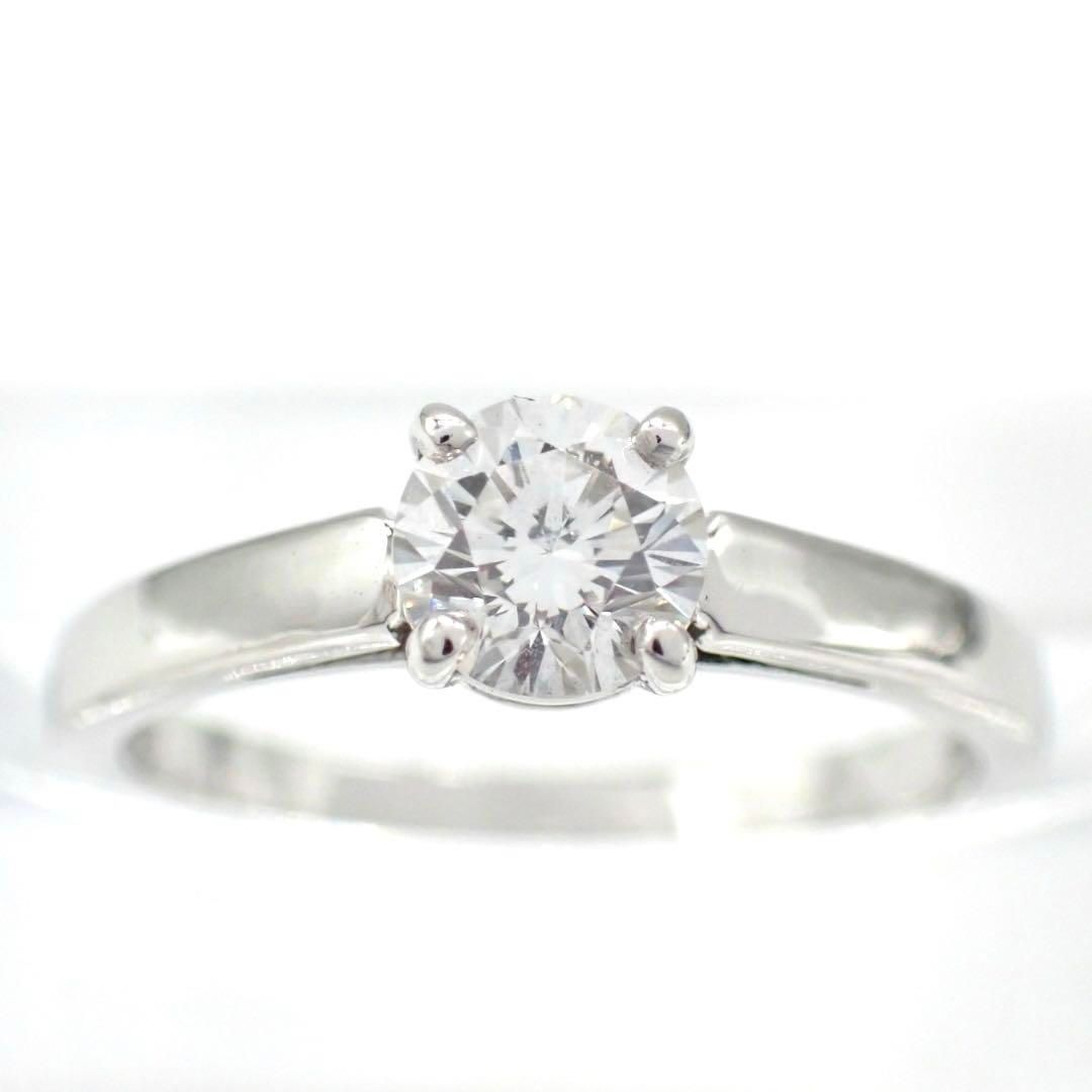 Bvlgari Ring 0.431Ct F Vs1 7 Pt950 3934