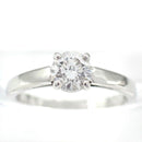 Bvlgari Ring 0.431Ct F Vs1 7 Pt950 3934