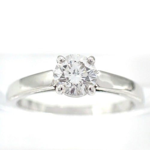 Bvlgari Ring 0.431Ct F Vs1 7 Pt950 3934