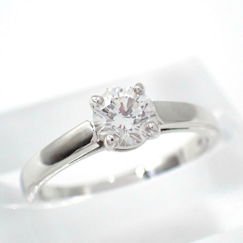 Bvlgari Ring 0.431Ct F Vs1 7 Pt950 3934
