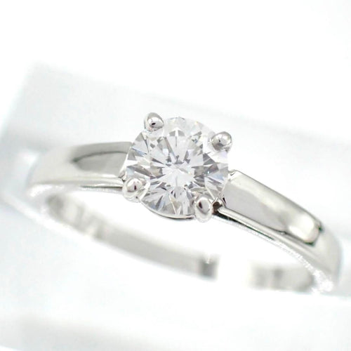 Bvlgari Ring 0.431Ct F Vs1 7 Pt950 3934