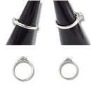 Bvlgari Ring 0.431Ct F Vs1 7 Pt950 3934