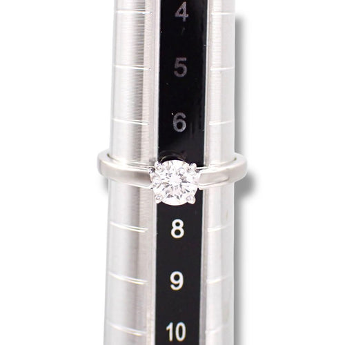 Bvlgari Ring 0.431Ct F Vs1 7 Pt950 3934