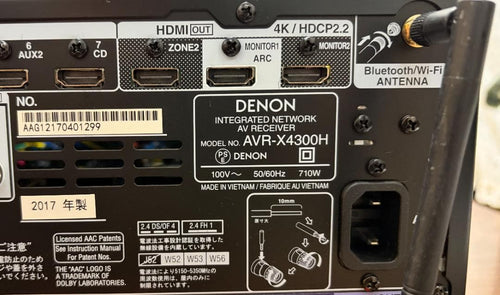 Denon Av Amplifier Avr-X4300H